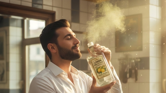 Sevdiğinizin üstüne limon kolonyası koklar mısınız?
