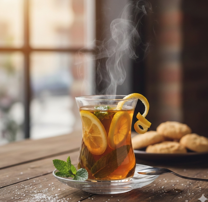Limonlu sıcak çay mı limonlu soğuk çay mı?