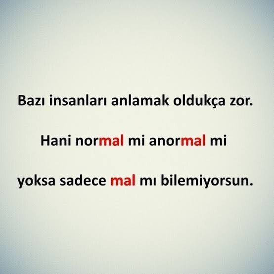 İnsanları anlayabiliyor musunuz?