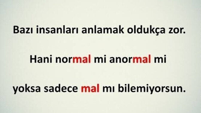 İnsanları anlayabiliyor musunuz?