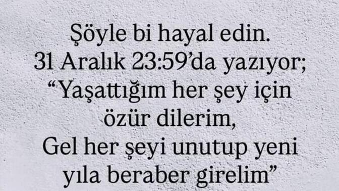 Eski sevgilinizden böyle bir mesaj gelse nasıl bir cevap gelirdi?