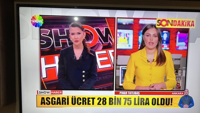 Şaka gibi asgari ücret 28 bin lira 75 lira oldu 75 lira çok olmuş sanki şaka güzel ama komik mi?