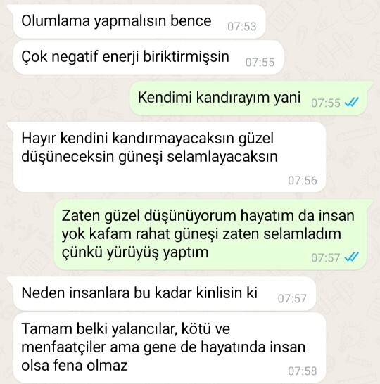 İnsanların fikirlerini önemser misiniz?