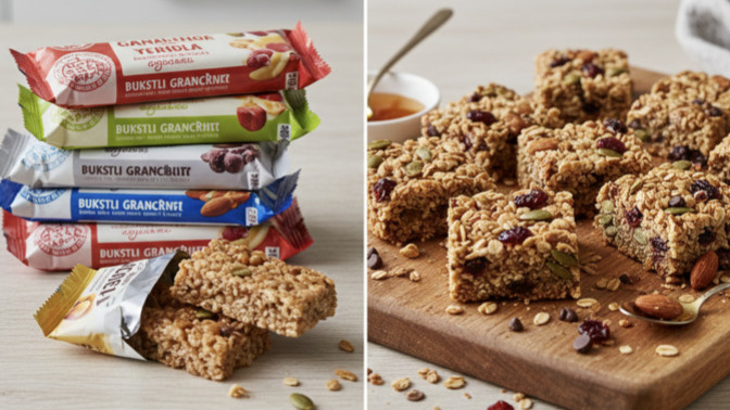 Paketli granola bar mı yoksa ev yapımı granola barlar mı tercih edersiniz?