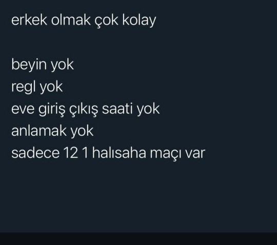 Erkek olmak kolay mı?