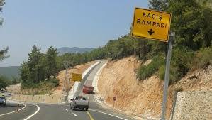 Trafikte hiç kaçış rampasına kaçmak zorunda kaldınız mı?
