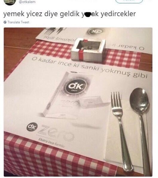 Böyle bir masada yemek yer miydiniz?