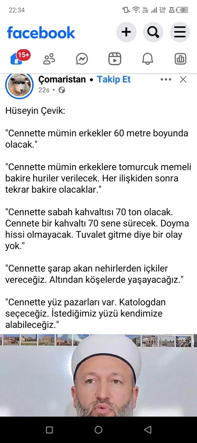 Cennette böyle şeyler var mı?