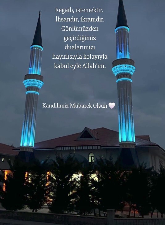 Günaydın Kandiliniz Mübarek Olsun Nasılsınız?