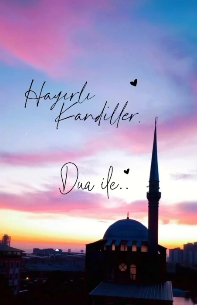 Günaydın Kandiliniz Mübarek Olsun Nasılsınız?