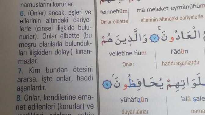 Hayırlı kandiller neden ellerinin altındaki cariyeler deniyor ilişki için onay veriliyor aklıma takıldı?