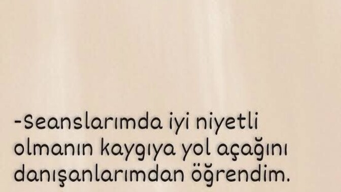 İyi niyetli misiniz?