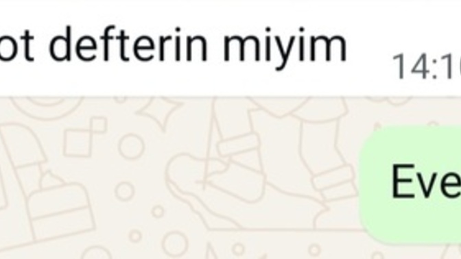 Hiç arkadaşınızı not defteri gibi kullandınız mı?