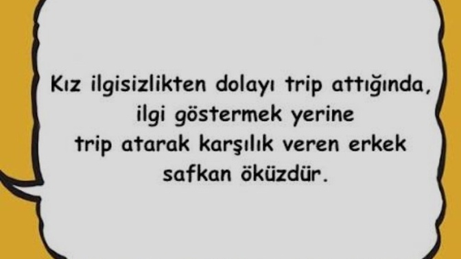 Erkek Adam trip atar mı?