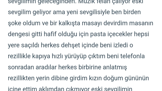 Rezil olma anınız var mı?