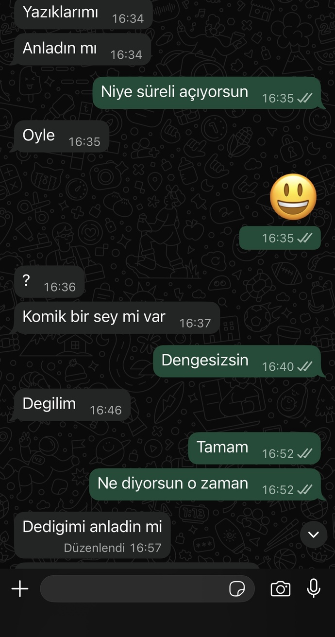Eski sevgilim neden böyle?