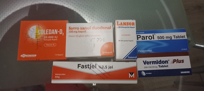 Vitaminsizlik veyahut kırık ağrıları için ilaç kullanırmisiniz?