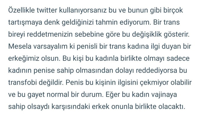 Trans kadın, erkekler hakkındaki düşünceleriniz neler, translardan hoşlanırmısınız?