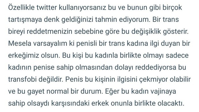 Trans kadın, erkekler hakkındaki düşünceleriniz neler, translardan hoşlanırmısınız?