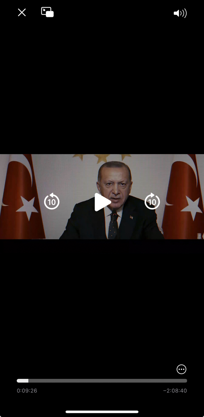 Yabancı film izlerken Erdoğan’ı gördüm sizce bu bir işaret mi?