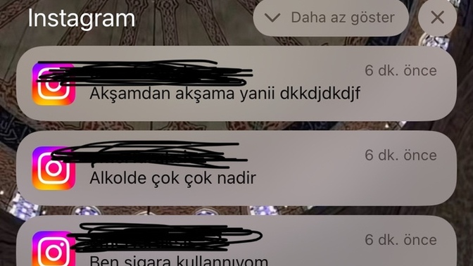 Yeni konuşmaya başlamıştık böyle yazmış alkol için. ne demeye çalışıyor sizce?
