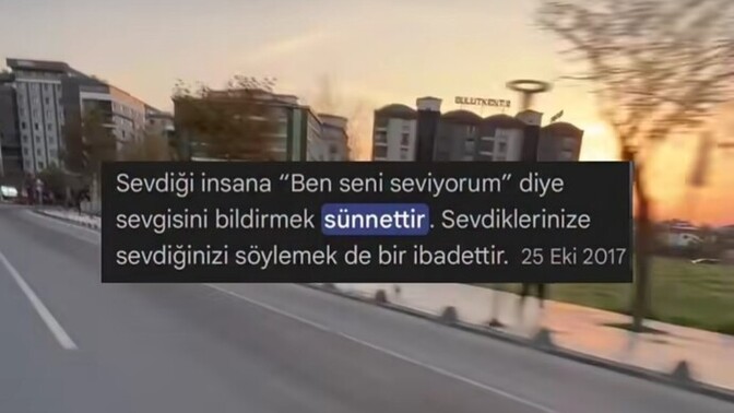 En son kime "seni seviyorum" dediniz?