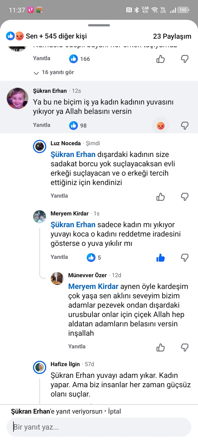 Erkekler neden hep aldatan erkekleri savunuyor hiç inkâr etmeyin çoğu savunuyor sosyal medya da bile ortada her şey ve çok duyarsz?