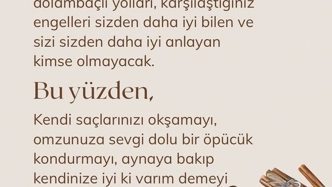 Gün ortası oldu ama ben yine de sıcacık bir günaydın bırakmak istedim 🥰 siz ne dersiniz bilmiyorum?