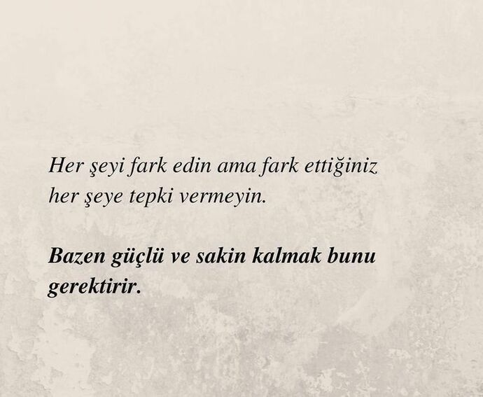 Tepkisizlik sabır mıdır, yoksa bilinçli bir tercih mi?