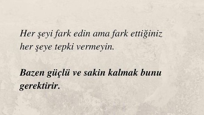 Tepkisizlik sabır mıdır, yoksa bilinçli bir tercih mi?