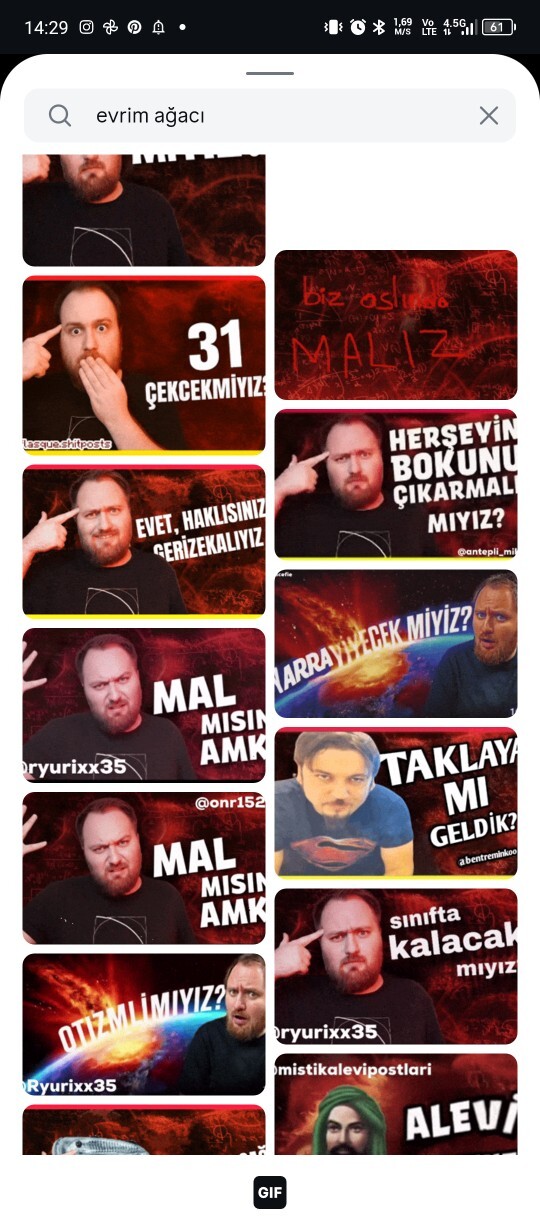 Instagramda yorumlara nasıl gif üretiliyor?