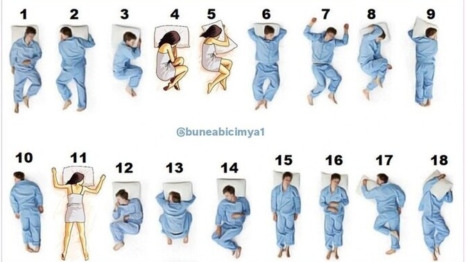 Uyurken hangisisin?