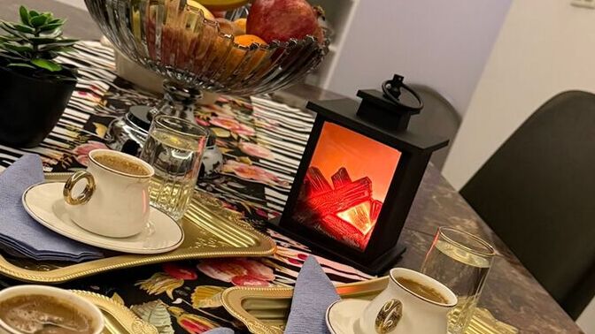 Yemek sonrası kahveler içildi mi?