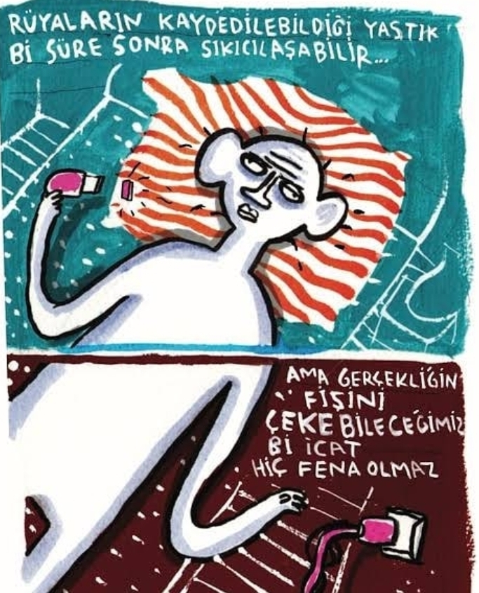 Rüyalarınızın kaydedilmesini mi isterdiniz gerçekliğin fişini çekebilmeyi mi?
