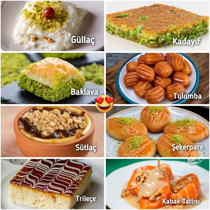 Sen hangi tatlıyı tercih edersin?