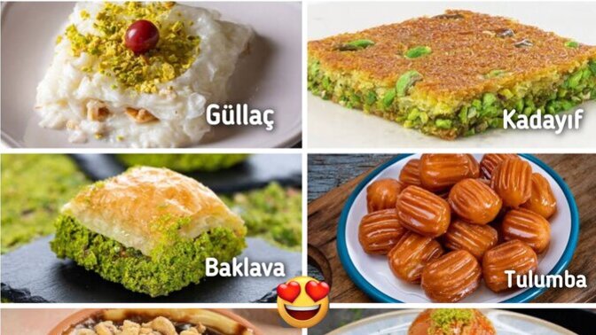 Sen hangi tatlıyı tercih edersin?
