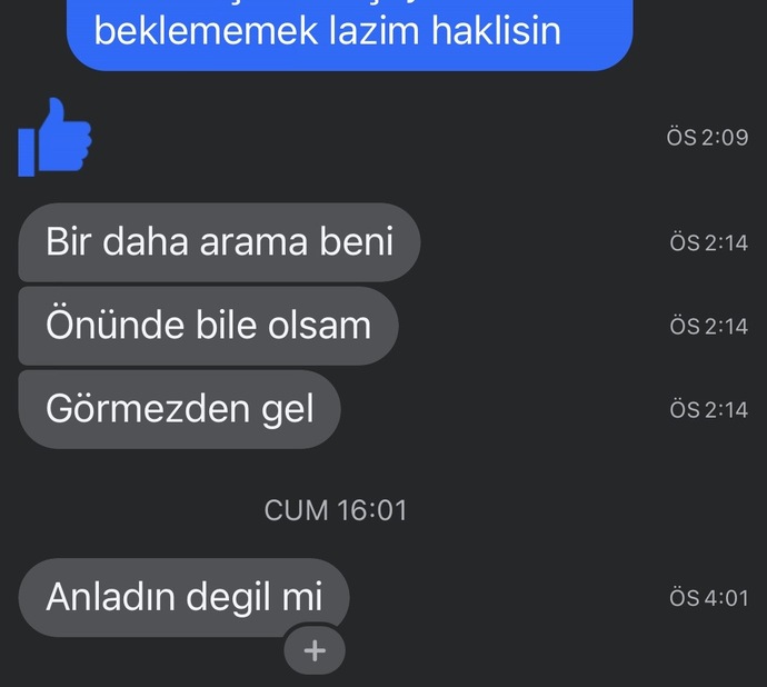 Eski sevgilim neden bu kadar tepkili?