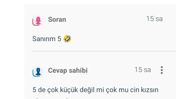 Sizce bu adam neden böyle bir şey soruyor?
