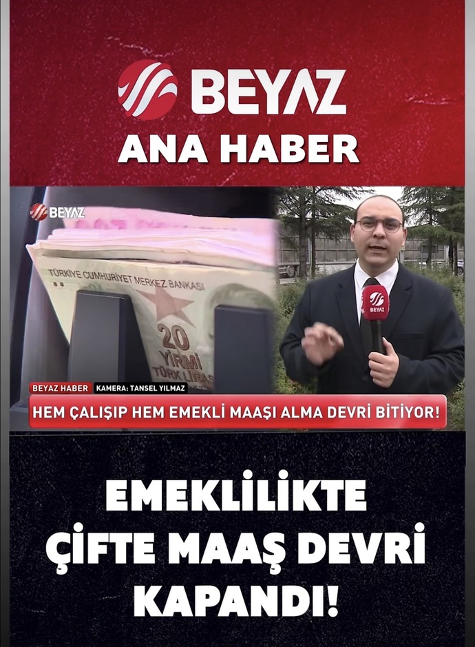 Hükümetten emeklilere bir darbe daha 💥 emekli olup calisanlar artık çift maaş alamayacak! Yorumunuz nedir?