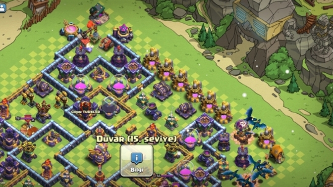 Clash of clans oynayan kaldı mı?