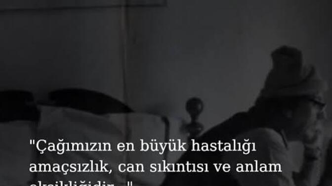 Hayatta bir amacınız var mı , yoksa bu sizi nasıl etkiliyor?