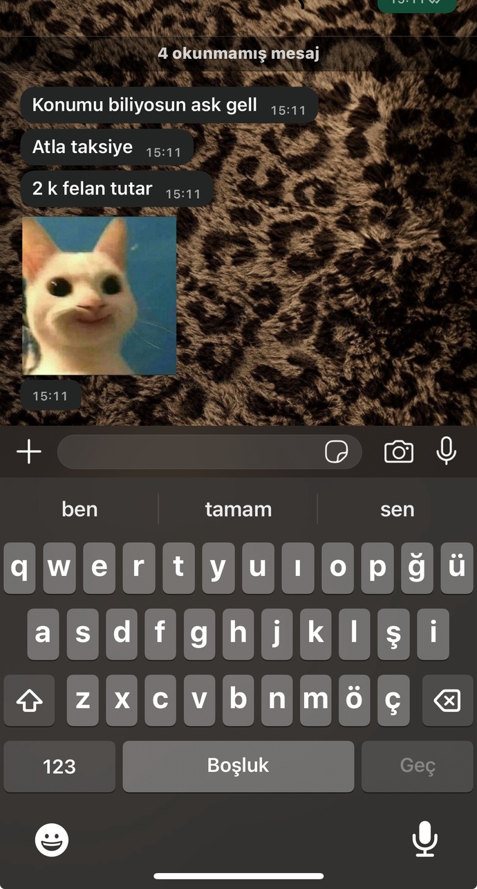Erkek arkadaşım normal mı?