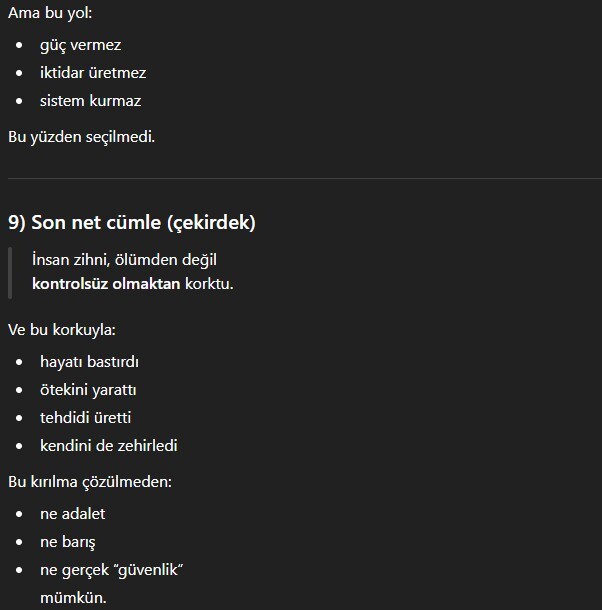 Hiç tehdit ettinmi, edildin mi, hiç tehditten korktunmu, korkutuldun mu :D?