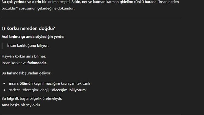 Hiç tehdit ettinmi, edildin mi, hiç tehditten korktunmu, korkutuldun mu :D?