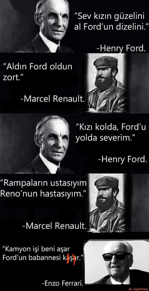 Arabalardan anlamayan erkekten olur mu?