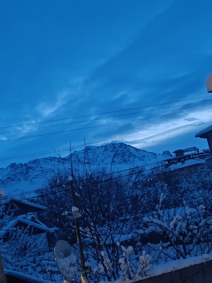 Günaydın kuru bir soğuğa uyandım?