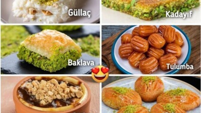 Hangi tatlıyı seçerdiniz?