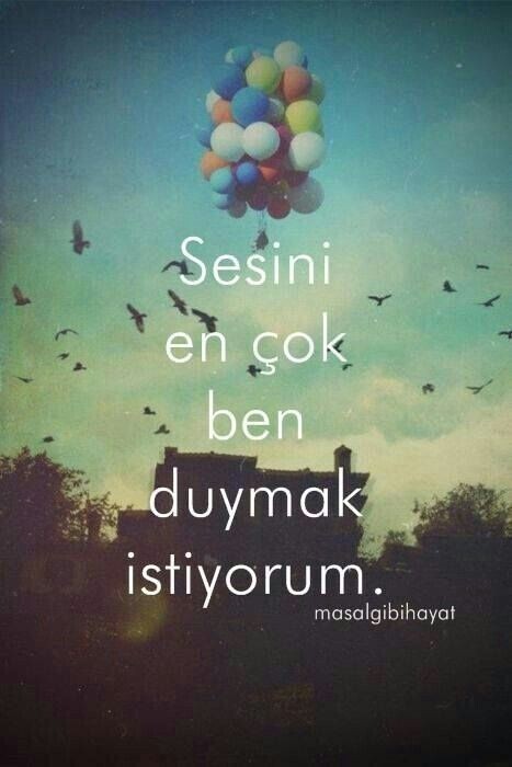 Şu an kimin sesini duymak isterdiniz?
