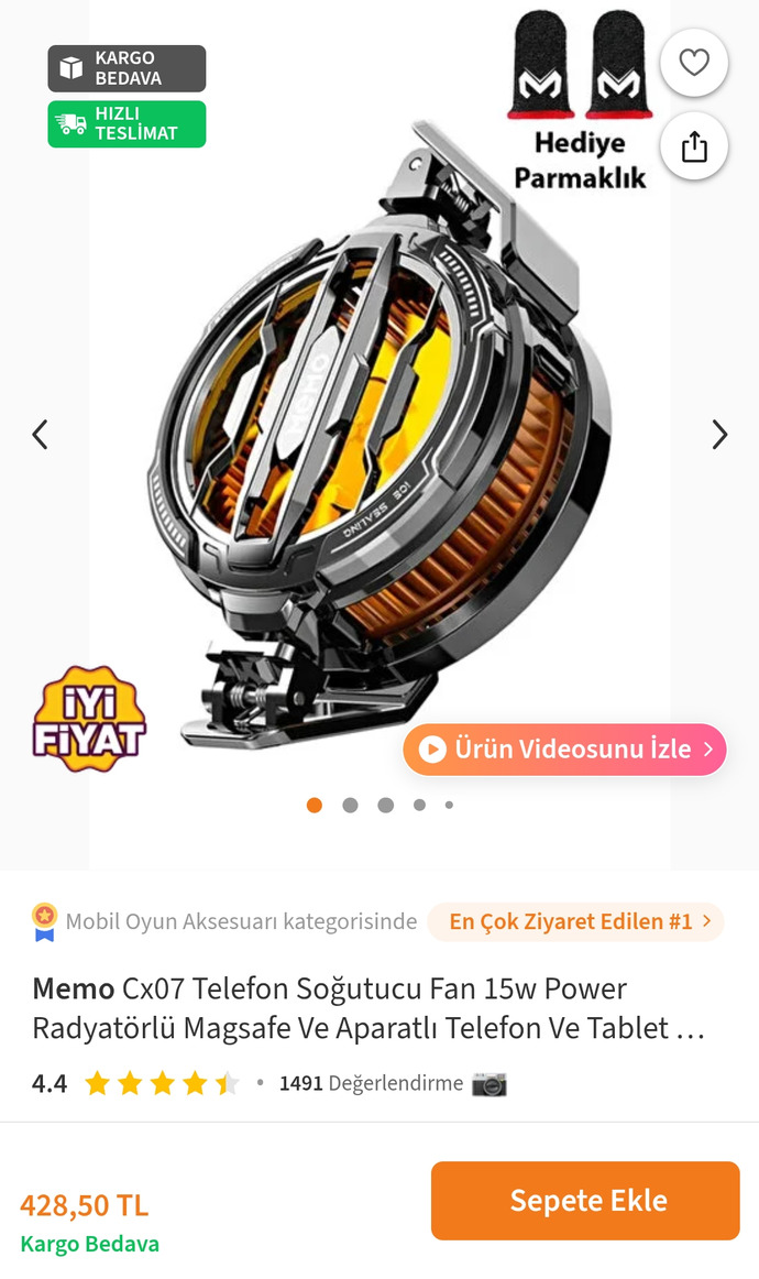 Memo Cx07 nasıl soğutucu sizce?