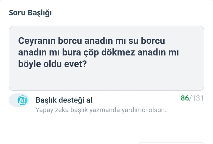 Komşuların su ve çöp borcu yüzünden kavga etmek normal mi sizce?